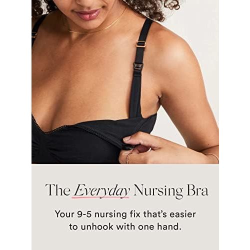 HATCH Skin to Skin Bra, Everyday Nursing Bra, Premium Hands-Free Pumping & Nursing Bra