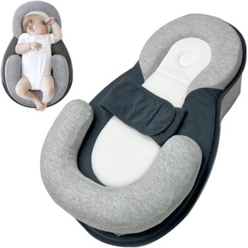 Baby Feeding Support Pillow,Baby Wedge Pillow for Newborn Support, Baby Feeding Support Pillow for Reducing Spit-Up, Babies Reflux Wedge Breastfeeding Pillow, Anti Reflux Newborn Feeding Pillow