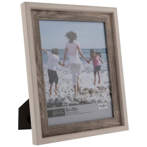 Two-Tone Wood Look Picture Frame - 8" x 10"