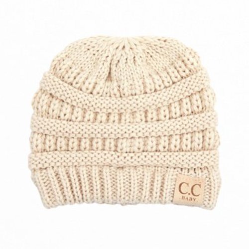CC Baby Solid Knit Skully Newborn - 9 Months Beanie - Soft, Warm Hats for Babies and Toddlers - Cozy Winter Wear