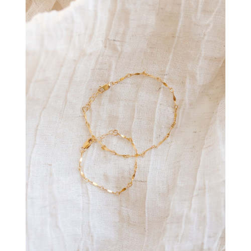 Mommy & Me Willow Bracelet - 14K Gold Filled