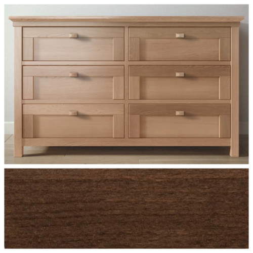 Karisma Double Dresser by Romina Furniture | 100% Solid Wood | Nursery