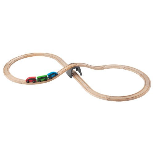 LILLABO 20-piece basic train set - multicolor