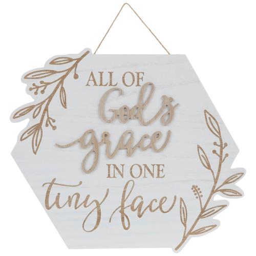 God&apos;s Grace Wood Wall Decor