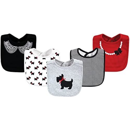 Hudson Baby Unisex BabyCotton Bibs