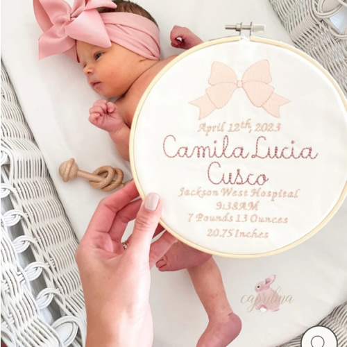 BOW BIRTH KEEPSAKE – Caprilina