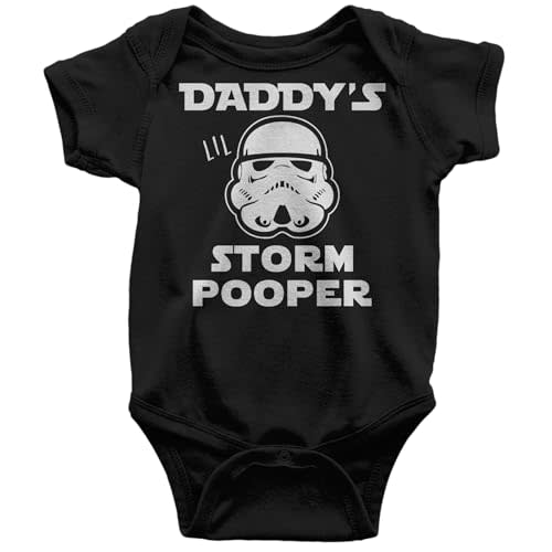 Sith Happens Bodysuit, Funny Baby Clothing, Star Wars Inspired, Black 0-3 mo