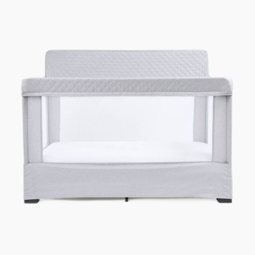 Baby Delight Lunaire Full-Size Mesh Crib & Playard - Driftwood Grey