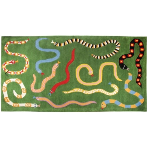 Big Snakes in the Grass Rug — LORIEN STERN