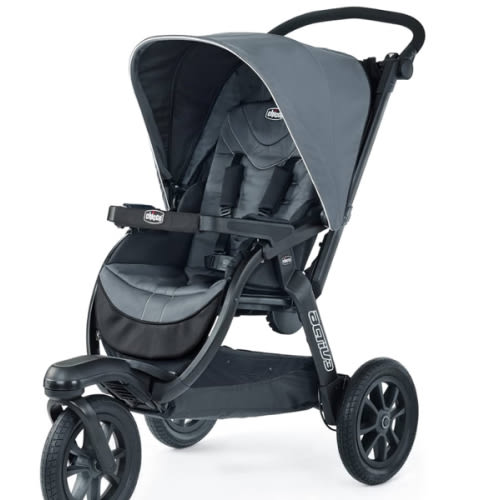 Chicco Activ3 Jogging Stroller - Eclipse | Grey