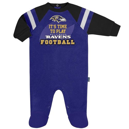 Gerber NFL Unisex Baby Nfl Team Footed Sleep and Play