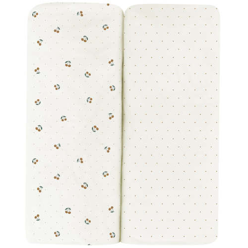 Yellow Cherries Crib Sheet Set – Ely's & Co.