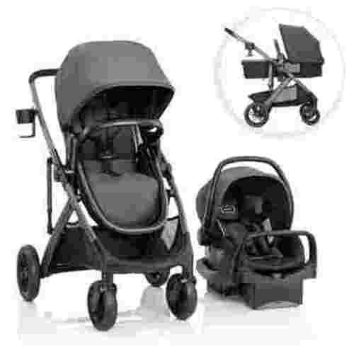 Pivot Suite Modular Travel System with LiteMax Infant Car Seat (Devon Gray)