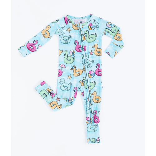 Go With The Float Convertible Romper | 0-3M