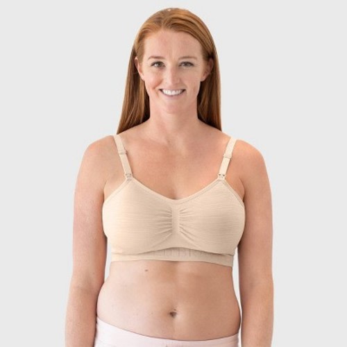 Kindred Bravely Women's Sublime Pumping + Nursing Hands Free Bra - Beige XL-Busty