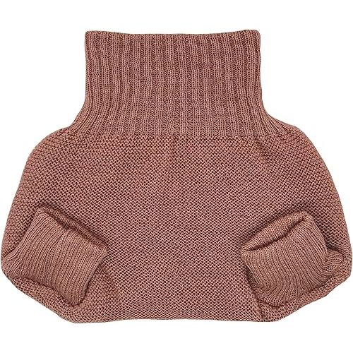 Organic Merino Wool Diaper Cover - Overnight Knit Diaper Cover for Fitted Cloth Diaper