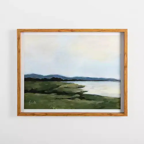 Blue Inkland Framed Art Print | Kirklands Home