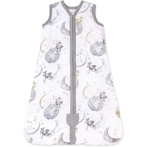 Burt's Bees Baby Beekeeper Wearable Blanket, Organic Cotton Swaddle 0.5 or 1.5 TOG, Newborn Essentials Shower Gift
