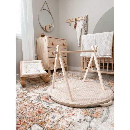 Classic Monochrome Baby Play Gym from My Little Songbird - ShopMyLittleSongbird