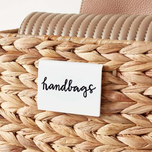 Magnetic or Tie-On Label Pkg/3 | The Container Store