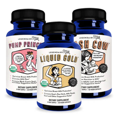 Bestseller Breast Milk Supplements Bundle Too! | Legendairy Milk