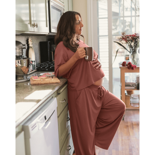 Aria Bamboo Casual Lounge Pant | Granite - Kindred Bravely