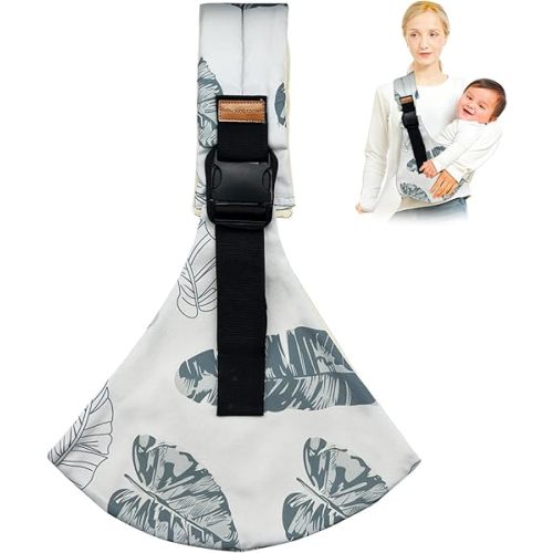 Baby Sling Carrier,Toddler Carrier, 2025 New Baby Sling,Portable and Lightweight Sling,Non-Slip Hip Seat Carrying 10-30lbs(Leaf)
