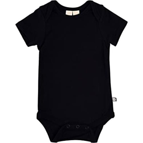 KYTE BABY Short Sleeve Unisex Baby Bodysuits, Rayon Made From Bamboo Material