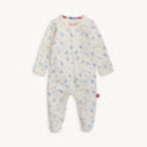 moon song organic cotton magnetic parent favorite footie – Magnetic Me