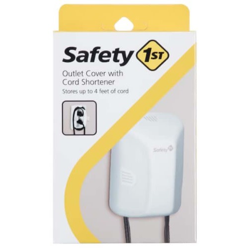 Outlet Cover with Cord Shorterner