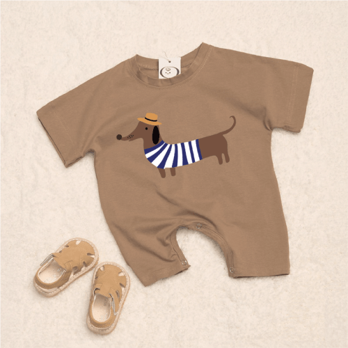 Baby Dog Summer Romper