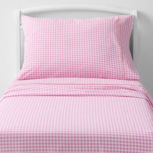 Gingham Kids' Cotton Sheet Set - Pillowfort™