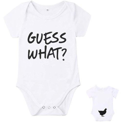 MAINESAKA Newborn Baby GOT My Mind ON My Mommy Paws Funny Bodysuits Rompers Outfits Grey 0-18M