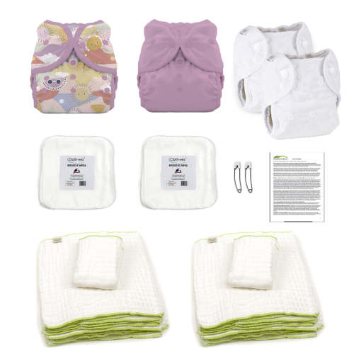 Hello Infant Baby - Cloth Diapering Kit for infants