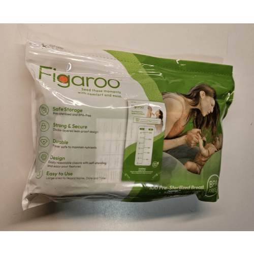 Figaroo Pre-Sterilized Breast Milk Storage Bags