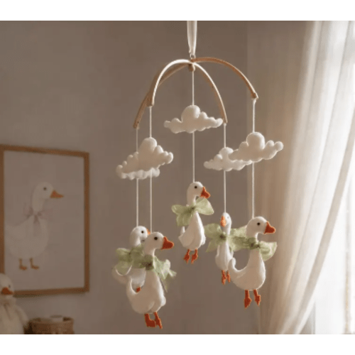 Goose Baby Mobile