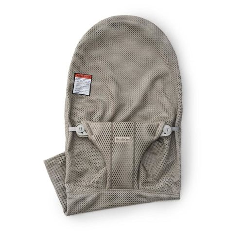 BabyBjorn Extra Fabric Cover for Bouncer, Mesh, Gray Beige