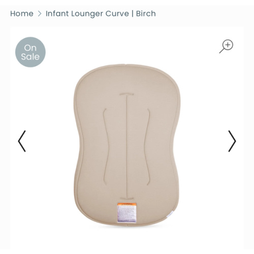Infant Lounger Curve | Birch