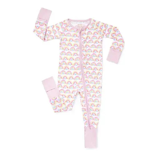 Pastel Rainbows Zippy - Little Sleepies