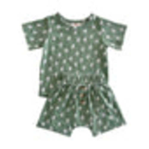 Tree / Organic Tee & Short Set – SpearmintLOVE