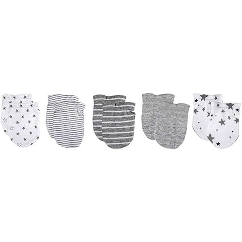 Unisex Baby Cotton Scratch Mittens For Newborn Baby Boys Girls Mittens Accessory 0-6 Months