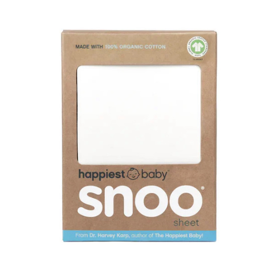 100% Organic Cotton SNOO Baby Bassinet Fitted Sheet