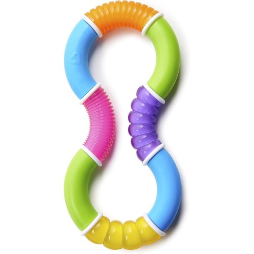 Munchkin® Twisty Figure 8 Baby Teether Toy, BPA Free, 6+ Months