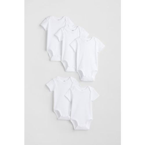 5-pack Cotton Bodysuits