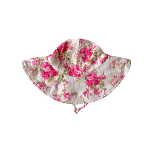 Muslin Wide Brim Sunhat, Country Daydream