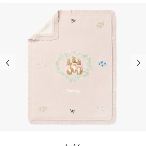 Peter Rabbit™ Flopsy™ Heirloom Baby Blanket