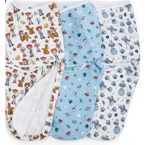 aden + anais Toy Story Wrap Swaddles 3 pack