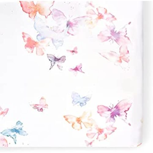 Crib Sheets - Crib Sheets Girl -Crib Sheets Boy - Jersey Sheets - Nursery Bedding - Toddler Bedding Sets for Girls - Toddler Bedding Sets for Boys - Baby Crib Sheets - OILO Studio Crib Sheet Butterfly