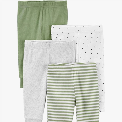 Simple Joys by Carter's Unisex Babies' Pant, Pack of 4
