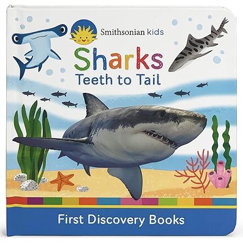 Sharks (Smithsonian Kids First Discovery Books) Board book – January 31, 2021